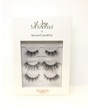 Visón sintético Beauty Creations Rosy McMichael The Lash Trio, RML3