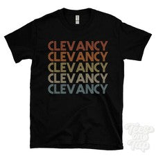 CAMISETA ESTILO RETRO REPETIDO DE RELEVANCIA para hombre y mujer Reino Unido top name regalo