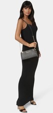 Bandolera Adela Monograma Baguette Bebé Bolso de Hombro Cartera