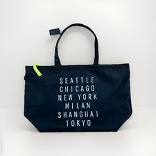 Bolso de Mano Starbucks Reserve Roastery New York Global Ticker Negro Estilo Gimnasio
