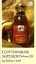 Egyptian Musk Superior Concentrated Perfume Oil ~30ml by Sukran