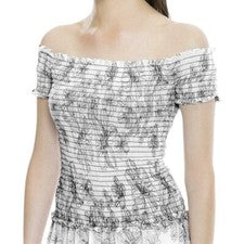 Vestido Max Studio London Off-Shoulder - Talla S 36