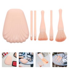 Set de 5 piezas de cosméticos sombra de ojos maquillaje para mujeres con estuche de almacenamiento herramientas de belle