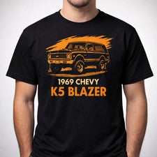 1969 Retro 4x4 Off Road SUV Gráfico Unisex Camiseta