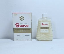 Peluquería y acondicionador vintage Helene Curtis Suave con lanolina - 3,6 fl oz