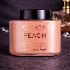 Polvo para hornear Makeup Revolution - melocotón (1,12 oz / 32 g)