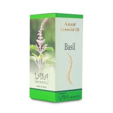 Lasa Aromatics Perfume Esencial Natural Aceite Albahaca Fragancia Larga Duración 10Ml