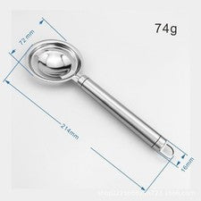 Edelstahl Eier Separator zum Kochen Backen mit einfachem Reinigungsdesign