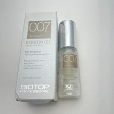 Tratamiento capilar reparador con aceite de queratina Biotop 007 1,01 oz nuevo con caja