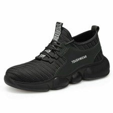 ZAPATOS DEPORTIVOS DE SEGURIDAD CON PUNTERA DE ACERO PARA HOMBRES 700 GRAMOS LIGEROS