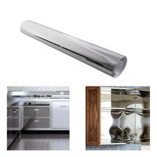 Pegatinas de espejo flexibles calcomanía de pared para el hogar, para pared hágalo usted mismo película de espejo 30*100