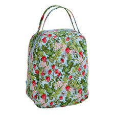 Nuevo Vera Bradley Frogberry Garden Azul Aislado Almuerzo Ramo Comida Bebida Enfriador