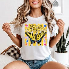 Camiseta Extra Is My Aesthetic Mujer Mariposa Moda Regalo Para Ella