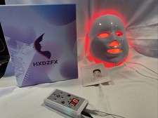 Mascarilla LED para el cuidado de la piel facial rejuvenecimiento terapia de luz 7 colores diferentes