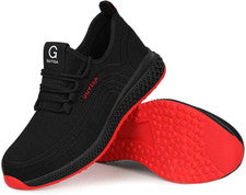 ZAPATILLAS DE SEGURIDAD CON PUNTERA DE ACERO PARA MUJER BOTAS ZAPATOS DE SENDERISMO TALLA UK