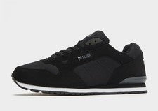 Auténticas zapatillas Fila Cress ® (hombre tallas: UK 10 y 11) negras/blancas