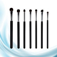 Juego de 7 brochas de sombra de ojos kit de maquillaje de belleza cosmética para sombra de ojos