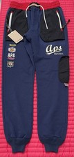 Pantalones de chándal AlphaStyle cargo grandes para hombre azul marino nuevos con etiquetas