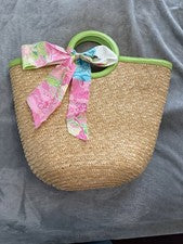 Bolso de Mano Lilly Pulitzer Vintage Playa Vacaciones Viaje Raro