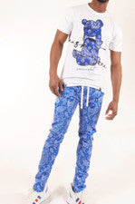 CAPTURA DE PANTALLA Hombres Hip Hop Calce Ajustado Urbano Pantalones Deportivos Jogger Talla S $69