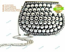 Nuevo bolso de mano de moda de piedra de metal para mujer