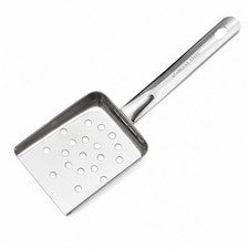 Cuchara de astillas de acero inoxidable 25 cm 10" herramienta para freír cocina para catering 701B