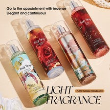 Fragancias encantadoras para mujer 150 ml perfume aroma floral secado rápido spray corporal