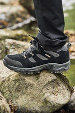 Mountain Warehouse Voyage Hombres Zapatos Impermeables - Botas de Senderismo para Caminar, Malla
