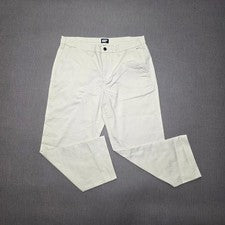 Pantalones/Pantalones Lands End Para Hombres Inteligentes Informales Estilo Chino - 36 - W36 / L27 - Crema