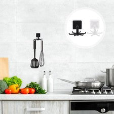 Estante colgante para utensilios de cocina 4 piezas cubiertos escurridor cesta colgante giratorio