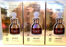 Gotas destacadas líquidas Beau Babe Beauty BRONCE 0,71 oz. PACK 3