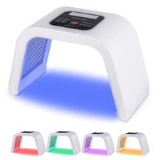 Máquina facial LED 7 colores PDT lámpara de fotones terapia facial cuidado de la piel rejuvenecimiento