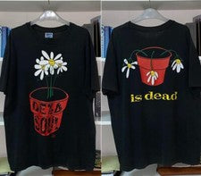 Camiseta De La Soul Is Dead 1991 reimpresión 2 lados negra estilo clásico