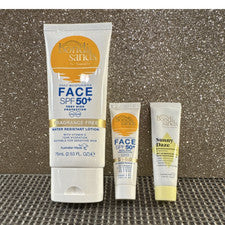 Bondi Sands Set Cuidado Facial FPS 50+ Impermeable Sin Fragancia Tamaño Original