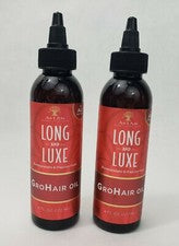 Aceite de granada y fruta de la pasión As I Am Long & Luxe GroHair 4 fl oz (lote de 2)