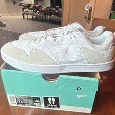 Zapatillas deportivas nike sb para hombre blancas bajas con cordones
