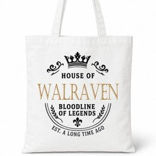 Bolso Shopper Casa Of Algodón Apellido Familiar WALRAVEN