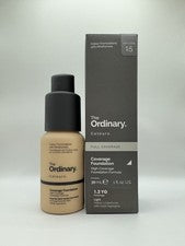 Base de maquillaje The Ordinary Coverage 1,2 YG SPF15 30 ml - NUEVA belleza en caja