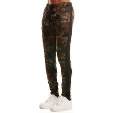 Pantalones de chándal Rebel Minds para hombre (negro Woodland)