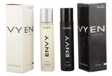 Spray Natural Envy Vanesa para Hombre y Mujer 60ml Cada Juego de 2