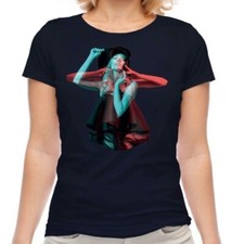 Modelo Moda Estereoscópicos Mujer Camiseta Top Regalo 3D Illusion