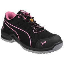 Zapatos de seguridad para damas Puma Fuse Tech puntera de acero entrenadores de trabajo ligeros 2026