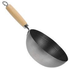 Utensilios de cocina de acero inoxidable sartén antiadherente sartenes de panal
