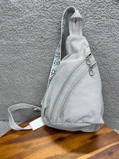 Mochila Sakroots OTG Gris Claro Estilo 109339 Bolso de Viaje Informal Bolso Escolar