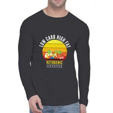Nueva Camiseta de Moda Cetogénica Estilo de Vida Camiseta Informal Algodón Talla S a 3XL