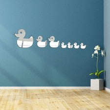 Pegatinas decorativas de pared en espejos para paredes decoración del hogar acrílico