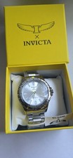 Reloj Hombre Invicta Specialty 69039 Cuarzo 42mm Plateado Acero Inoxidable Caja Nueva