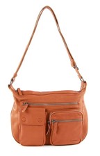 FREDsBRUDER Utility Collection Zippi Bag Schultertasche Tasche Dark Honey Braun