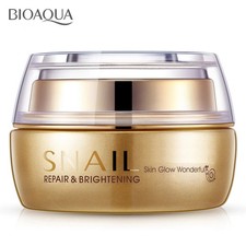 Crema facial hidratante de día y noche para caracol BIOAQUA cuidado facial de la piel 50 g