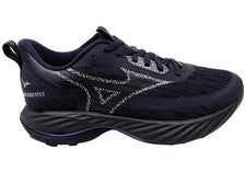 Womens Mizuno Wave Rider Gtx 3 D Wide Fit Comfortable Running Shoes - ModeShoesA